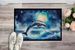 Dolphin In A Starry Sea Doormat Front Door Mat Indoor Outdoor Rugs For Entryway, Non Slip Washable Low Pile, 24H X 36W_maomaolike.com