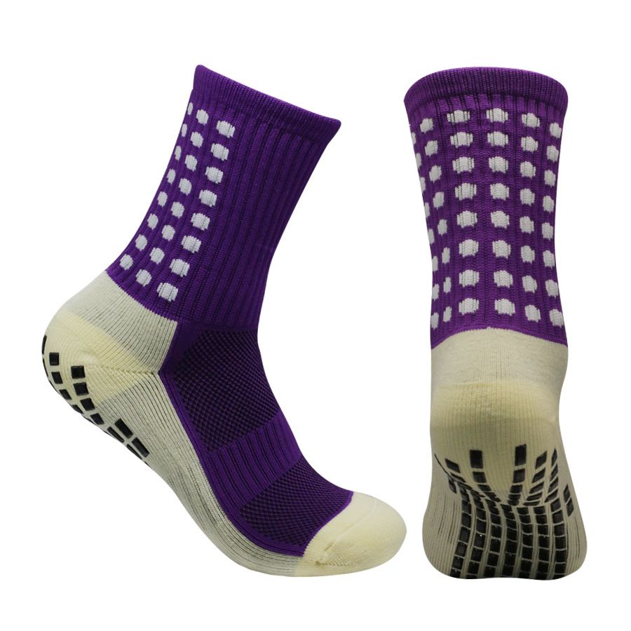Sports socks football socks thick towel bottom mid tube glue non slip socks running socks basketball socks cycling socks yoga socks_maomaolike.com