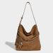 Large-capacity Niche Retro Tote Bucket Women, 2026 New Trendy Versatile Shoulder Underarm Bag For Work And Commuting_maomaolike.com