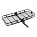 70" X 30" X 6", Hitch Cargo Carrier, 500 Lbs Capacity Hitch Cargo Carrier With Nighttime Reflective Reminder, Folding Hitch Mount Cargo Carrier With Hitch Lock For 2" Receiver, Fit For SUVs_maomaolike.com