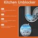 Jue-Fish Kitchen Unblocker, Sink Drain Pipe Kitchen Toilet Pipe Quickly Dredge_maomaolike.com