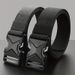 Men With Opening Quick Disassembly Thick Nylon Webbing Durable Suitable Outdoor Sports Tactical Belt For Men_maomaolike.com