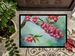 Pennsylvania Mountain Laurels In Watercolor Doormat Front Door Mat Indoor Outdoor Rugs For Entryway, Non Slip Washable Low Pile, 24H X 36W_maomaolike.com