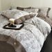 2026 New Class A Linen Four-Piece European Retro Button Cotton Quilt Cover Student Three-Piece Set_maomaolike.com