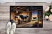 Cows Evening Milking Time Doormat Front Door Mat Indoor Outdoor Rugs For Entryway, Non Slip Washable Low Pile, 24H X 36W_maomaolike.com
