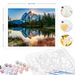 RUOPOTY Oil Paint By Numbers Hand Painting Decorative Paintings Mountain And Water Natural Scenery Home Decor Art_maomaolike.com