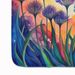 Agapanthus In Color Memory Foam Kitchen Mat Machine Washable Anti-Fatigue Mat Cushion Comfort Bath Mat Or Kitchen Rug_maomaolike.com