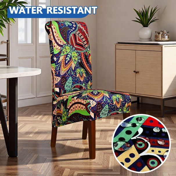 summer Cross-border Elastic Waterproof Paisley Print Dustproof High-back Universal Chair Cover, Summer Dropshipping_maomaolike.com