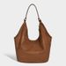 Elegant 2026 Fall/Winter New Frosted Tote Soft Leather Shoulder Fashionable Underarm Bag, Versatile Commuting Bag_maomaolike.com