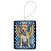 Pit Bull Terrier My Angel Porcelain Ornament Christmas Tree Hanging Decorations For Home Christmas Holiday, Rectangle, Gift, Multicolor_maomaolike.com