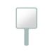 Portable Handheld HD Makeup Mirror, Mini Plastic Beauty Vanity Mirror, Compact Small Frame Cosmetic Mirror For Daily Travel Use
_maomaolike.com