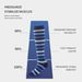 Socks new breathable compression socks, sports and leisure pressure calf socks, color-blocked striped leg socks, factory direct sales_maomaolike.com
