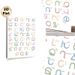 Pastel-toned Phonetic Symbols Painting Poster, Soft-hued Hand-drawn Style Poster, Educational Decorative Piece With Labeled Phonetic Marks, Suitable_maomaolike.com