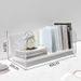 Bookshelf Desktop Rental Room Small Apartment Multi-Functional Storage Desk Office Storage Rack Acrylic Wooden Student Use_maomaolike.com