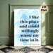 Shakespeare Quote Painting Poster, Soft Watercolor Style Poster, Light Blue Watercolor Backdrop With Classic Typographic Quote, Warm Relatable Wall_maomaolike.com