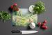 Rabbit Springtime Meadow Glass Cutting Board Decorative Tempered Glass Kitchen Cutting And Serving Board Large Size Chopping Board_maomaolike.com