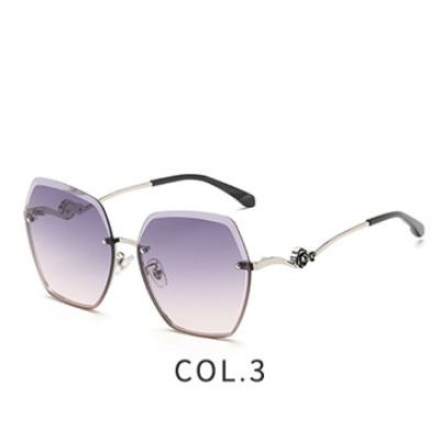 2022 New Fashion Polarized Sunglasses for Women 6133 Frameless Cut Edge Sunglasses Trendy Women's Sunglasses Wholesale_maomaolike.com