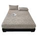 Milk Velvet Bed Sheet Single Piece Winter Coral Fleece Thickened Flannel Taffeta Protective Cover Set Cross-Border Compressible_maomaolike.com