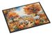 Autumn Goats Doormat Front Door Mat Indoor Outdoor Rugs For Entryway, Non Slip Washable Low Pile, 24H X 36W_maomaolike.com