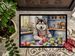 Decorating Easter Alaskan Malamute Doormat Front Door Mat Indoor Outdoor Rugs For Entryway, Non Slip Washable Low Pile, 24H X 36W_maomaolike.com