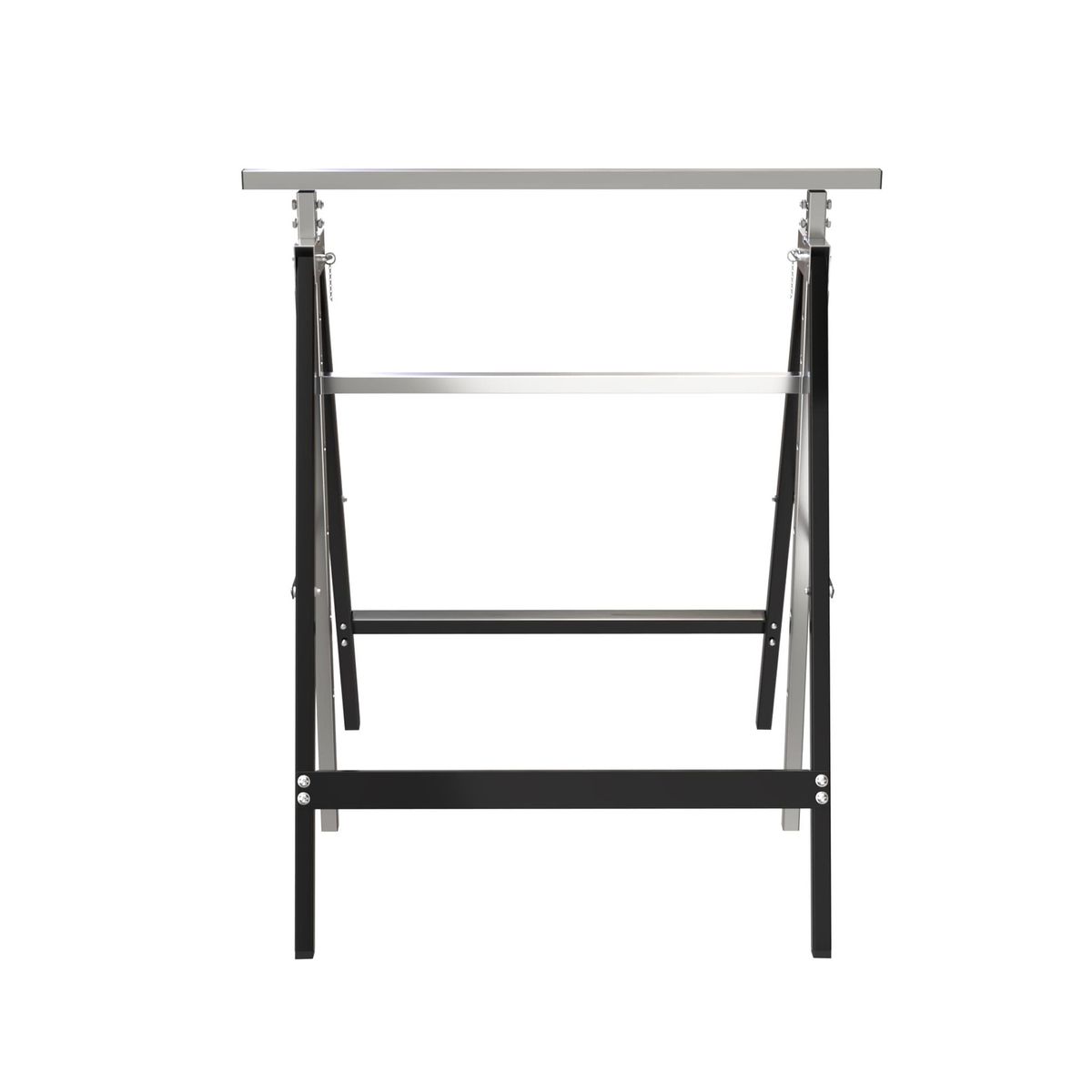 Sawhorse Lifting Bracket, Sawhorse Stand 2x4 Heavy-Duty Sawhorse Adjustable Height 2 Pack_maomaolike.com