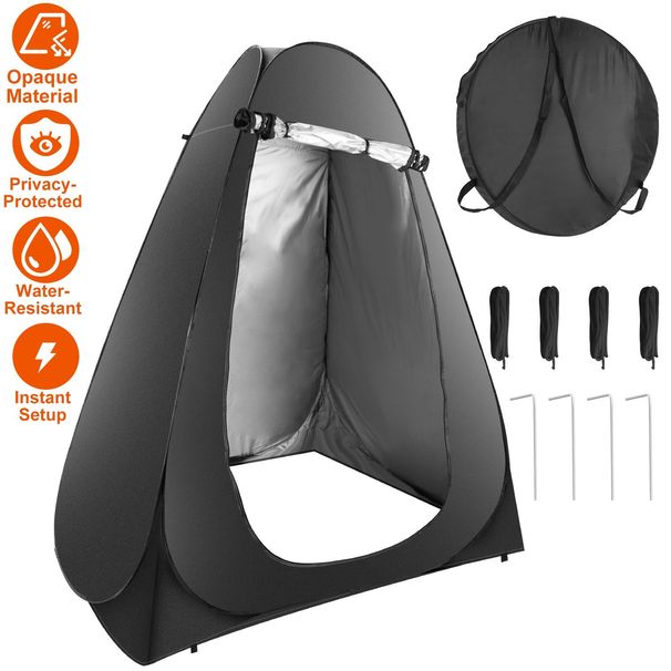 Pop Up Privacy Tent Foldable Outdoor Shower Toilet Tent Portable Clothes Changing Room Camping Shelter With Carry Bag For Camping Hiking Beach Picnic_maomaolike.com