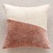 Household Accessories Sofa Pillow Cover Ice Flower Velvet Pink Design Home Decoration Pillow Office Hotel Cushion Backrest_maomaolike.com