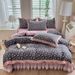 2026 Spring New Skin-Friendly Soft Spring Summer Skirt New Knitted Double Layer Gauze Bed Cover Four-Piece Set -_maomaolike.com
