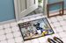 Kerry Blue Terrier The Chef Doormat Front Door Mat Indoor Outdoor Rugs For Entryway, Non Slip Washable Low Pile, 24H X 36W_maomaolike.com