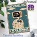Gaming Themed Painting Poster, Vintage Retro TV-headed Gamer With Controller Poster, Playful Gaming-inspired Decor Ideal For Game Rooms, Living Spaces_maomaolike.com