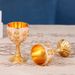 High-end Household White Wine Cup, Retro High-Value Creative Personality Anti-break Cocktail Cup Ornament_maomaolike.com