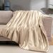 Spring And Summer Satin Thin Blanket Solid Color Air Conditioning Blanket Gifts For Women_maomaolike.com