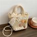 【 3839 People's Collection 】 Woven Beach Grass Woven Outdoor Small Bags, Ethnic Yunnan Seaside Travel, Spring And Summer_maomaolike.com