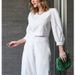 Women's clothing new fashion short long-sleeved tops high-waisted wide-leg pants two-piece set_maomaolike.com