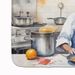 Italian Greyhound The Chef Memory Foam Kitchen Mat Machine Washable Anti-Fatigue Mat Cushion Comfort Bath Mat Or Kitchen Rug_maomaolike.com