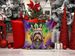 Wirehaired Pointing Griffon King Of Mardi Gras Throw Pillow Machine Washable, Indoor Outdoor Decorative Pillow For Couch, Bed Or Patio, 18Hx18W_maomaolike.com