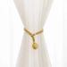 Adjustable Tiebacks Pair Simple Tie Rope Sheer Curtain Fixing Binding Decorative Strap_maomaolike.com