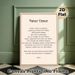 German Lord's Prayer Painting Poster, Vintage Typographic Framed Text Poster, Serene Spiritual Wording Ideal For Home, Prayer Room_maomaolike.com