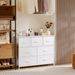 Desser For Bedroom With 7 Fabric Drawers Organizer Storage Closet Chest Clothes For Living Room Display Cabinet Of Furniture_maomaolike.com