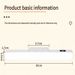 Touch Table Magnetic Desk Lamp Bulit-in Battery For Reading Cabinet Mirror Bedside Rechargeable Night Lights_maomaolike.com