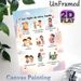 Family Rules Painting Poster, Colorful Cartoon-style Poster, Presents Kind Family Conduct Guidelines, Suitable For Home Spaces_maomaolike.com