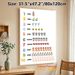 German Number & Animal Learning Painting Poster, Soft Watercolor Cute Animal & Number Poster, Assists With German Number Learning, Ideal For Study_maomaolike.com