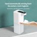 USB Rechargeable Touchless Foaming Hand Soap Dispenser - Sleek White & Blue, Easy-to-Use, Mercury-Free Plastic_maomaolike.com