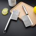 Potato Wave Cutter Wolf Tooth Pattern French Fry Cutter_maomaolike.com