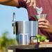 Stainless Steel Ice Bucket With Rocks Glass Set, Steel_maomaolike.com