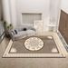 Living Room Rug,Large Rug,Oversized, Gold Leaves Design,Bedroom Rug,Soft And Thick, Machine Washable, Thickened Rug, Bedside Rug,Decorative Indoor Rug_maomaolike.com