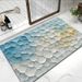 Bathroom Mat Toilet Mat Shower Mat Entrance Rug Absorbent Non-Slip Mat Soft Quick-Dry Machine Washable_maomaolike.com
