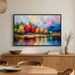 Art Landscape Mountain Lake Nature Scene For Living Room Office Hanging Home Wall Refreshment 40x60cm Framed_maomaolike.com
