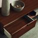 Wardrobe Brown Wood Grain Desktop Stickers Furniture Renovation Wallpaper Self-Adhesive Waterproof Moisture-Proof_maomaolike.com