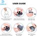4 Pcs Seal Ring Rubber Rings Gaskets With Lip Fit For Nutribullet 600/900 Series Blender Replacement_maomaolike.com
